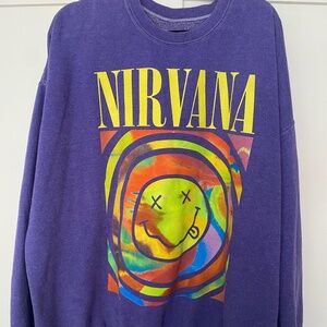 Urban Outfitters Nirvana Crewneck